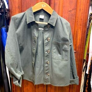 Cabi olive green jacket medium